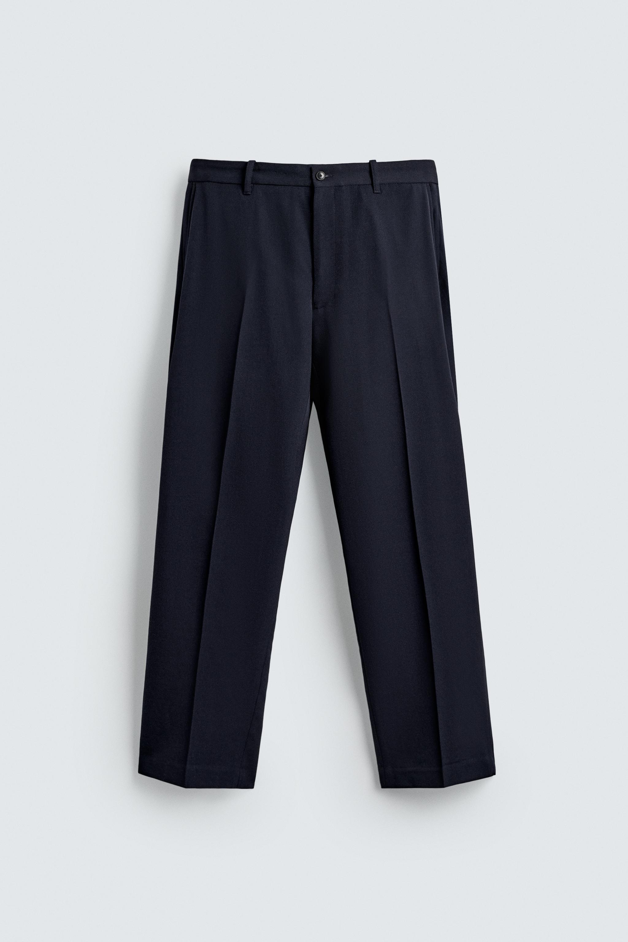 PANTALON REGULAR FIT 100 % LAINE